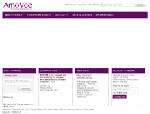 Tablet Screenshot of amovee.com